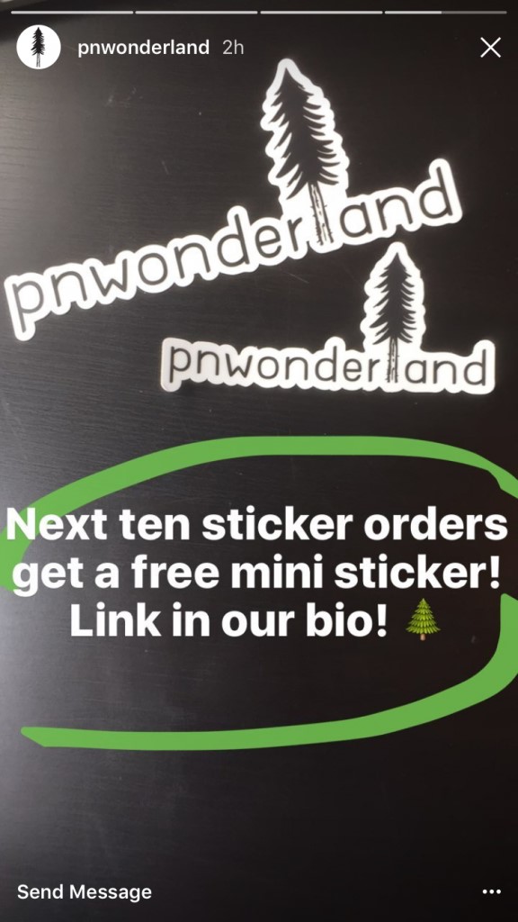 Sticker orders