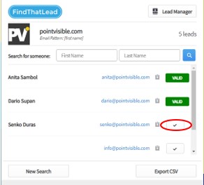 Find That Lead Email Verify